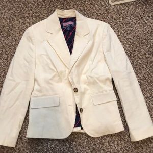 Cream vineyard vines blazer